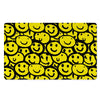 Graffiti Happy Emoji Print Door Mat-grizzshop