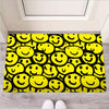 Graffiti Happy Emoji Print Door Mat-grizzshop