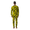 Graffiti Happy Emoji Print Men's Pajamas-grizzshop