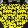 Graffiti Happy Emoji Print Pet Car Seat Cover-grizzshop