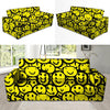 Graffiti Happy Emoji Print Sofa Cover-grizzshop