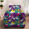 Graffiti Hiphop Print Armchair Cover-grizzshop