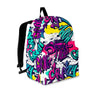 Graffiti Hiphop Print Backpack-grizzshop