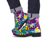 Graffiti Hiphop Print Men's Boots-grizzshop