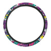 Graffiti Hiphop Print Steering Wheel Cover-grizzshop