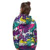 Graffiti Hiphop Print Women's Hoodie-grizzshop