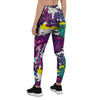 Graffiti Hiphop Print Women's Leggings-grizzshop