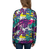 Graffiti Hiphop Print Women's Sweatshirt-grizzshop