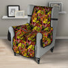 Graffiti Music Rock Star Print Pattern Armchair Protector-grizzshop