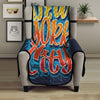 Graffiti NYC Print Armchair Protector-grizzshop