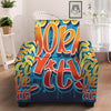 Graffiti NYC Print Armchair Slipcover-grizzshop