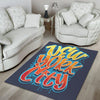 Graffiti NYC Print Floor Mat-grizzshop