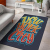 Graffiti NYC Print Floor Mat-grizzshop