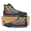 Graffiti NYC Print High Top Shoes-grizzshop