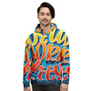 Graffiti NYC Print Men's Hoodie-grizzshop