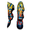 Graffiti NYC Print Muay Thai Shin Guards-grizzshop