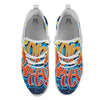 Graffiti NYC Print White Athletic Shoes-grizzshop