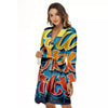 Graffiti NYC Print Women's Robe-grizzshop