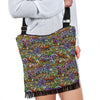 Graffiti Print Pattern Crossbody Bags-grizzshop