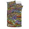 Graffiti Print Pattern Duvet Cover Bedding Set-grizzshop