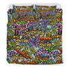 Graffiti Print Pattern Duvet Cover Bedding Set-grizzshop