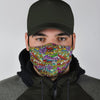 Graffiti Print Pattern Face Mask-grizzshop