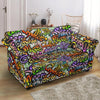 Graffiti Print Pattern Loveseat Cover-grizzshop