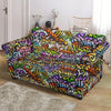 Graffiti Print Pattern Loveseat Cover-grizzshop