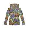 Graffiti Print Pattern Men Pullover Hoodie-grizzshop