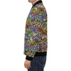 Graffiti Print Pattern Men's Bomber Jacket-grizzshop