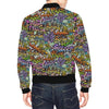 Graffiti Print Pattern Men's Bomber Jacket-grizzshop