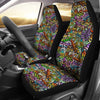 Graffiti Print Pattern Universal Fit Car Seat Cover-grizzshop