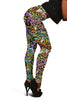 Graffiti Print Pattern Women Leggings-grizzshop