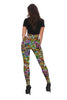 Graffiti Print Pattern Women Leggings-grizzshop