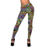 Graffiti Print Pattern Women Leggings-grizzshop