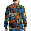 Graffiti Retro Print Pattern Men's Sweatshirt-grizzshop