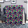 Graffiti Skull Blanket-grizzshop