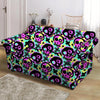 Graffiti Skull Loveseat Cover-grizzshop