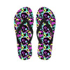 Graffiti Skull Men's Flip Flops-grizzshop