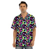 Graffiti Skull Men’s Hawaiian Shirt-grizzshop