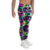 Graffiti Skull Men's Leggings-grizzshop