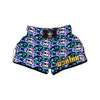 Graffiti Skull Muay Thai Boxing Shorts-grizzshop