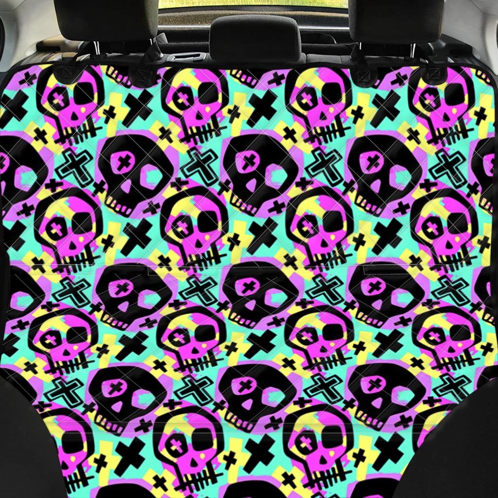 Graffiti Skull Pet Car Seat Cover-grizzshop