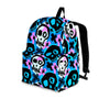 Graffiti Skull Print Backpack-grizzshop