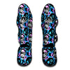 Graffiti Skull Print Muay Thai Shin Guard-grizzshop