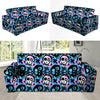 Graffiti Skull Print Sofa Cover-grizzshop