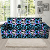 Graffiti Skull Print Sofa Cover-grizzshop