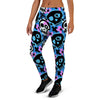 Graffiti Skull Print Women's Joggers-grizzshop