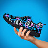 Graffiti Skull Print Women's Sneakers-grizzshop