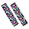 Graffiti Skull Seat Belt Cover-grizzshop